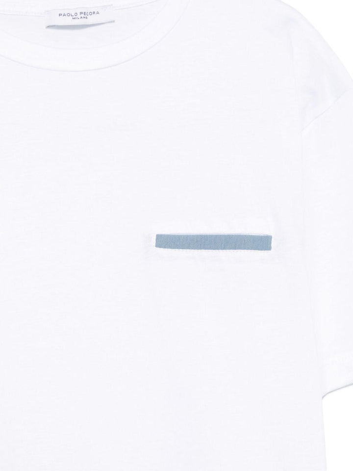 T-shirt bianco per bambino