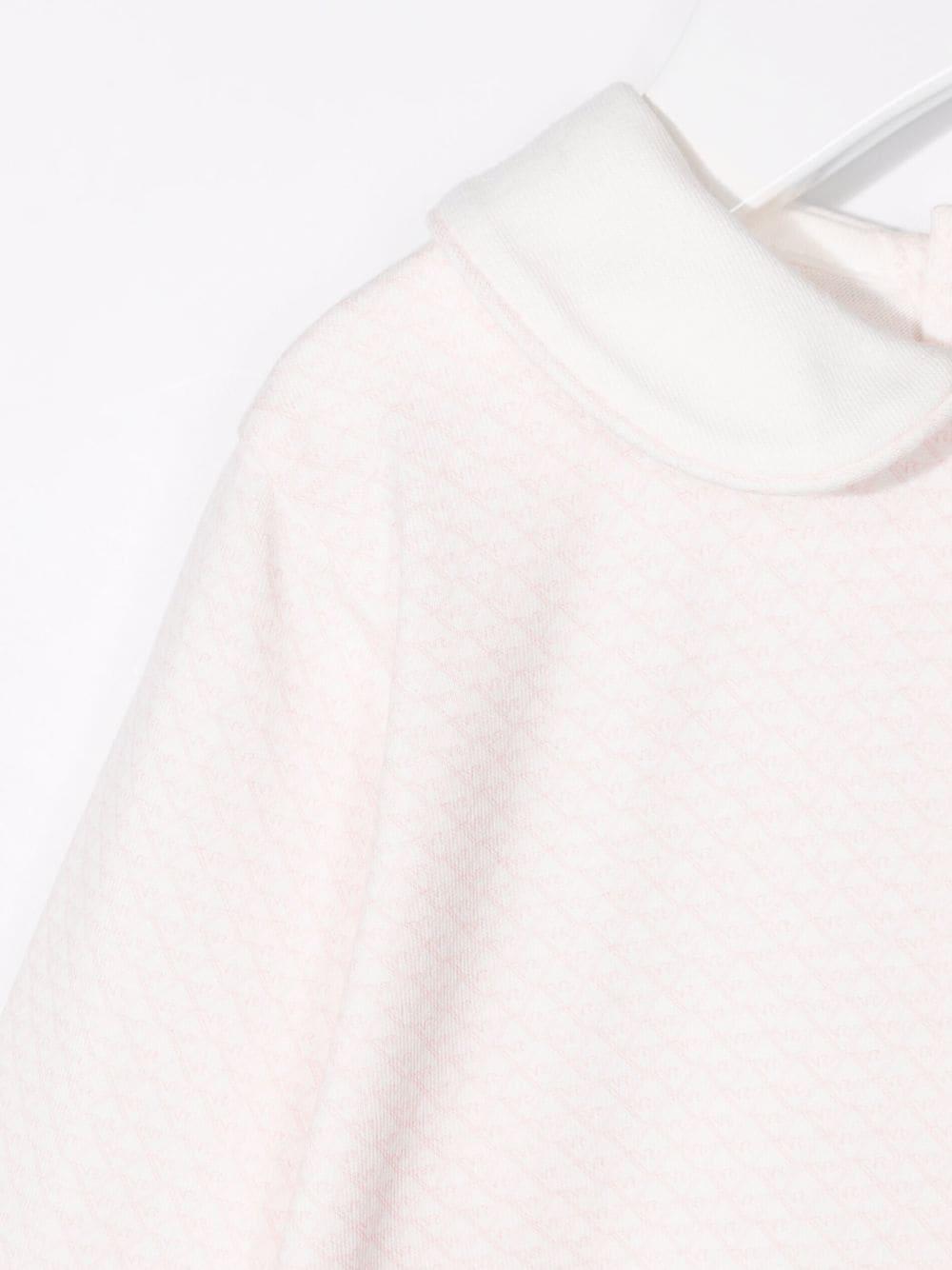 White pajamas for baby girls