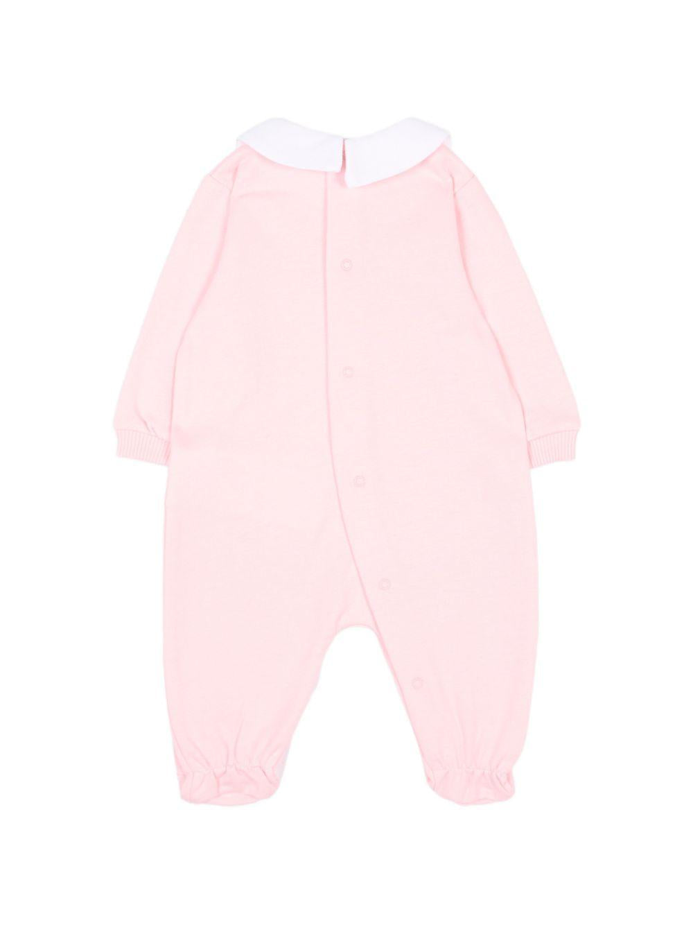 Tutina rosa chiaro per neonata M5Y037LCA40 50209 Moschino Kids 