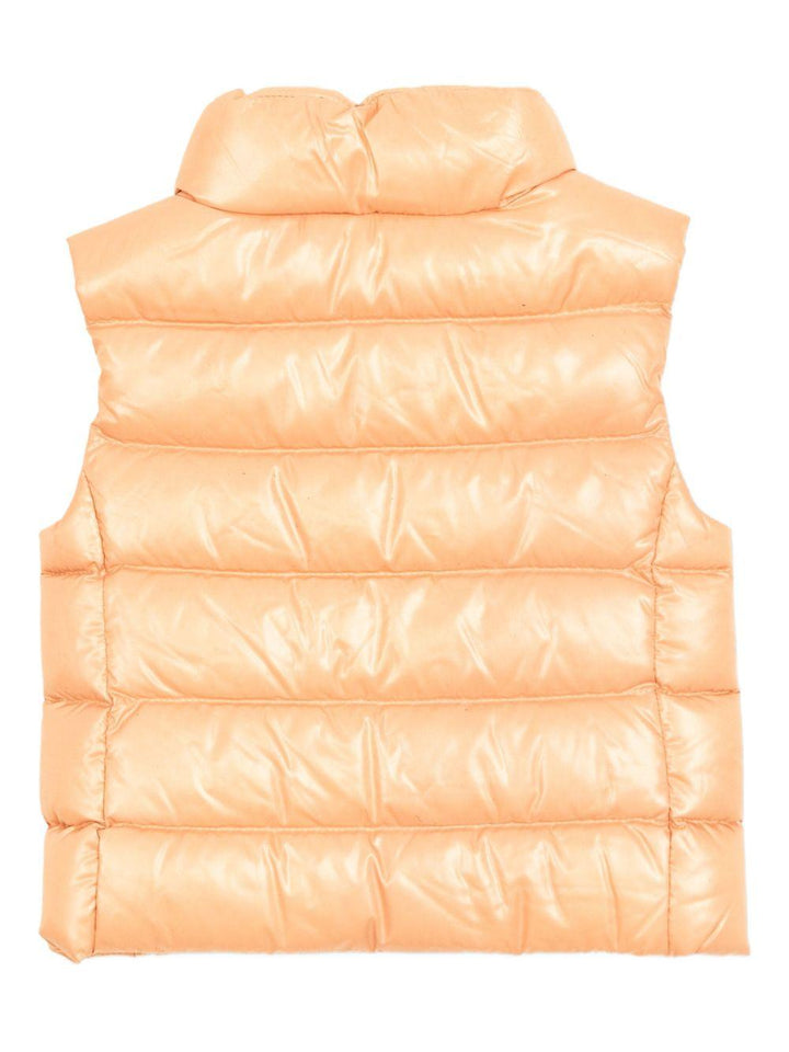 Gilet rosa per neonata 9511A00016597Z8 51E Moncler Kids 