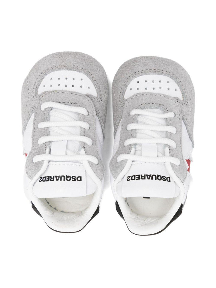 Sneakers grigie/bianche per neonato 81358 01 Dsquared2 Kids 