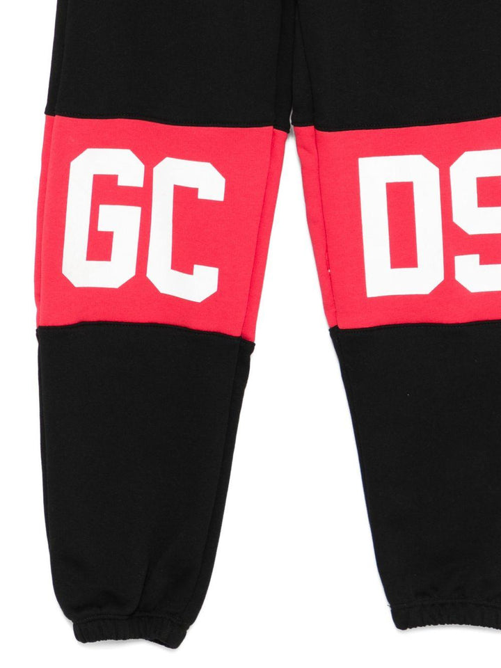 Pantalone nero per bambino B2JU3017BA2 99 Gcds Kids 