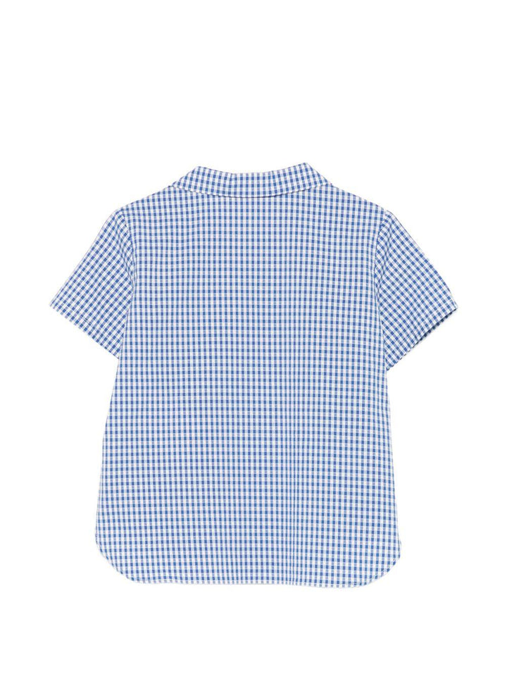 Camicia blu per neonato 851882XWA8D 4421 Gucci Kids 