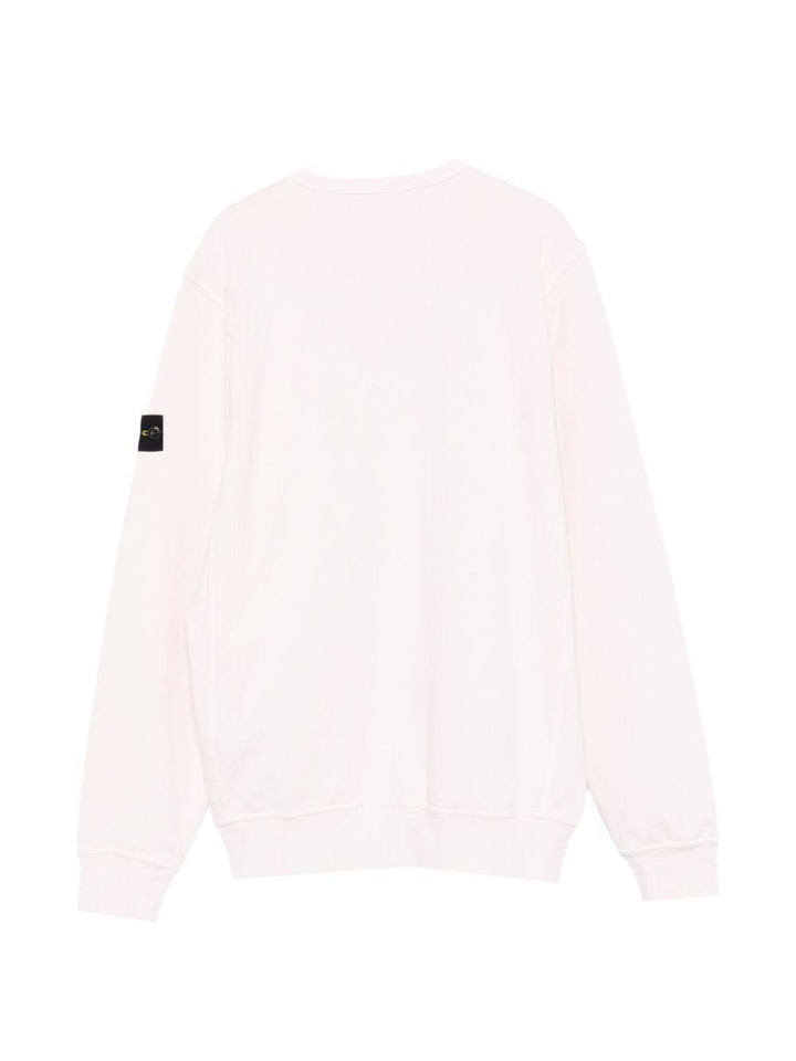 Felpa rosa per bambino 66100005S0040 V0080 Stone Island Kids 