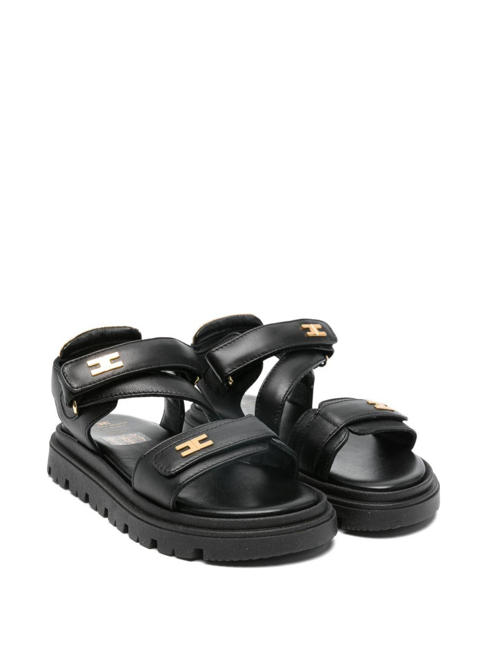 Sandali nere per bambina F4A2E05861733 999 Elisabetta Franchi Kids 