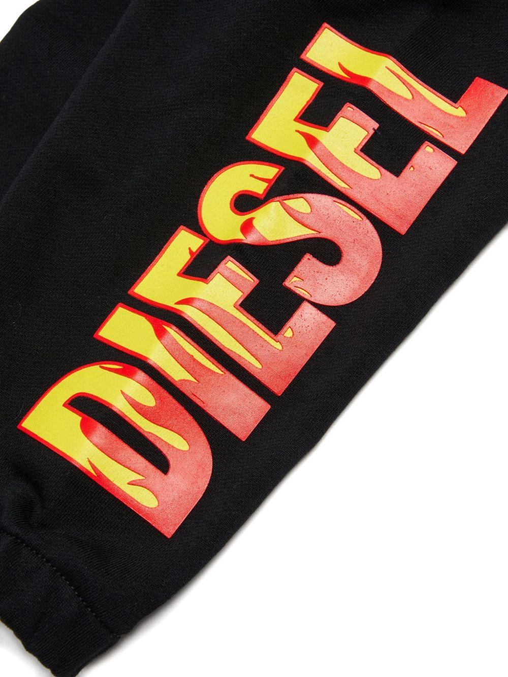 Pantalone nero per neonato K00732KYAVF K900 Diesel Kids 