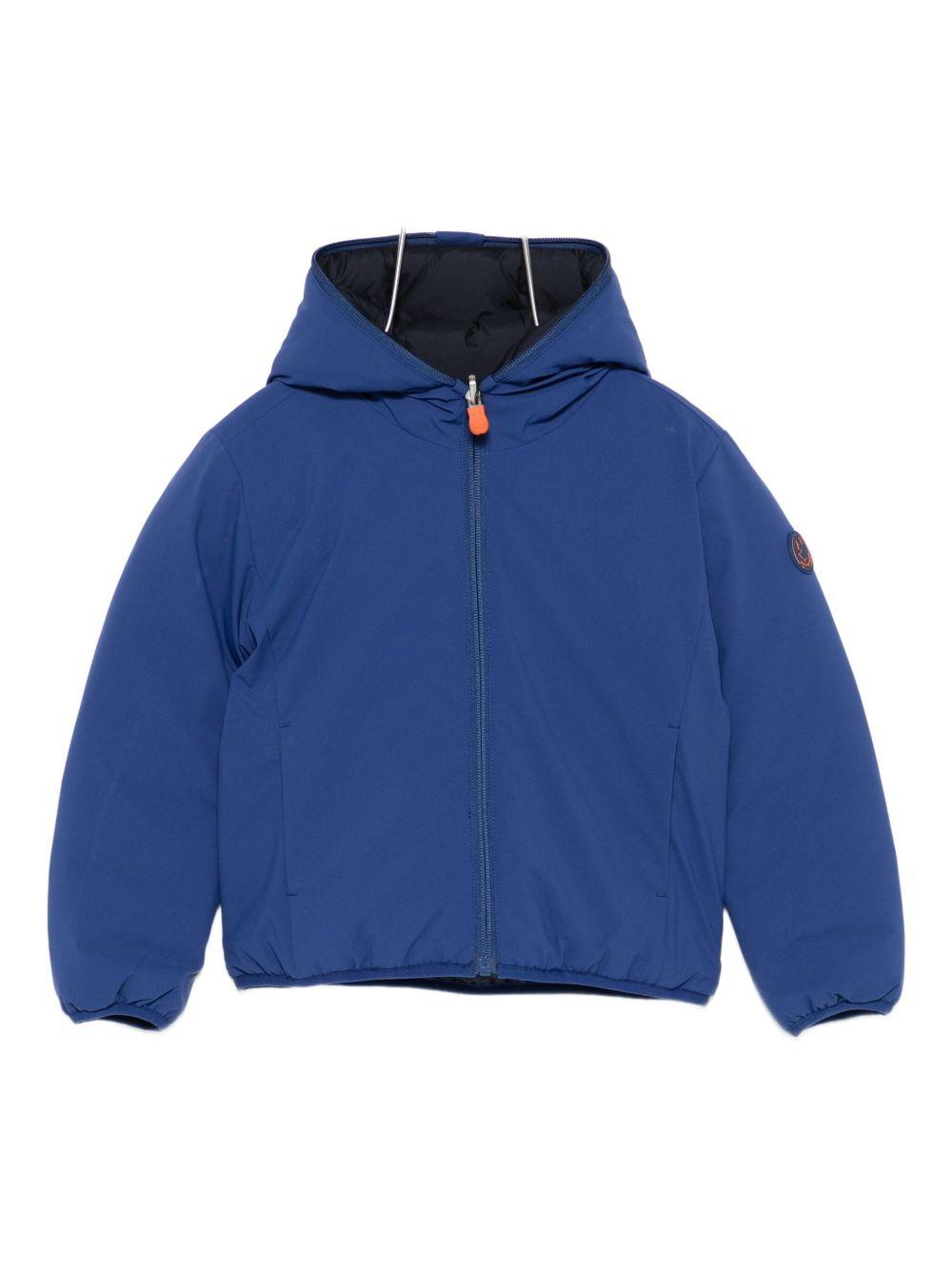 Giubbotto blu per bambino J33600BMATT21 90025 Save The Duck Kids 
