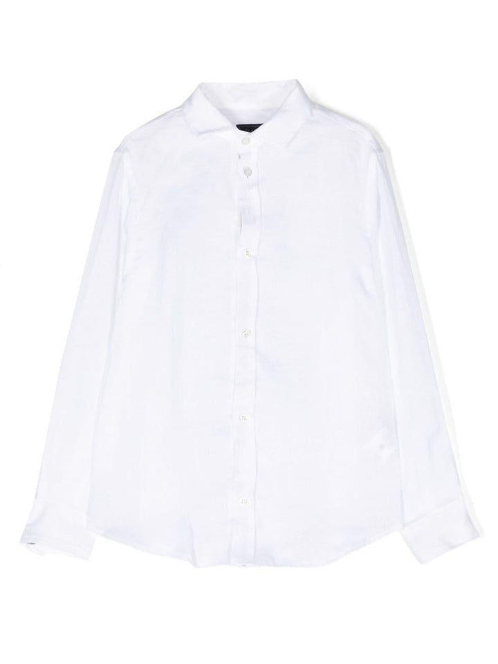 White linen shirt for boys