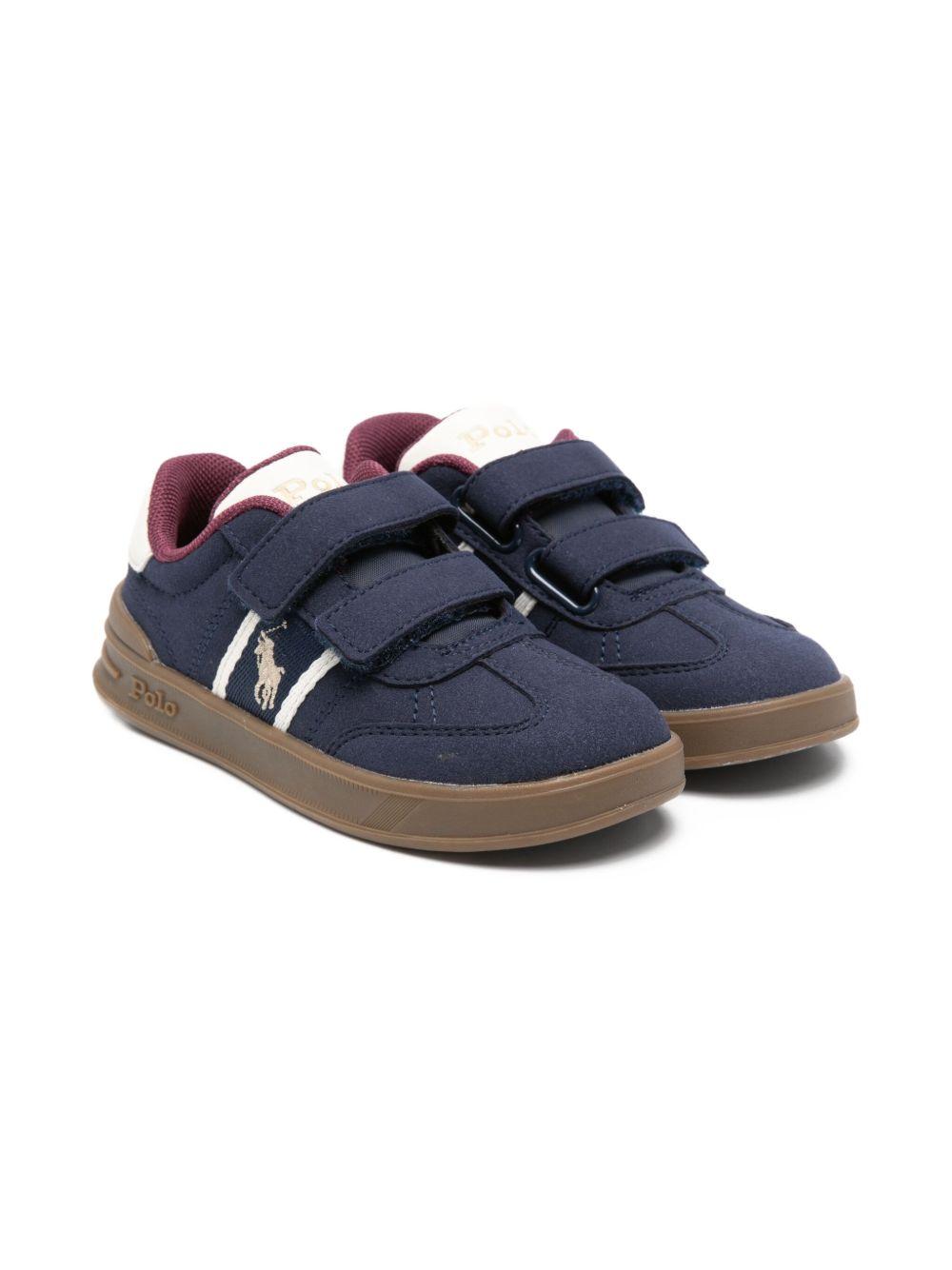 Sneakers blu navy per bambino RL03357411 HER Ralph Lauren Kids 
