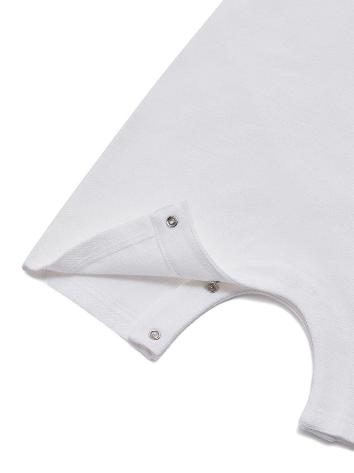 Tutina bianca per neonato 9518L000068496F 034 Moncler Kids 