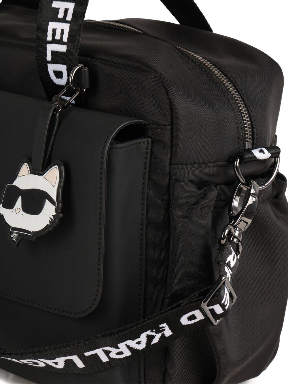 Borsa mamma nera Z30999 09B Karl Lagerfeld Kids 