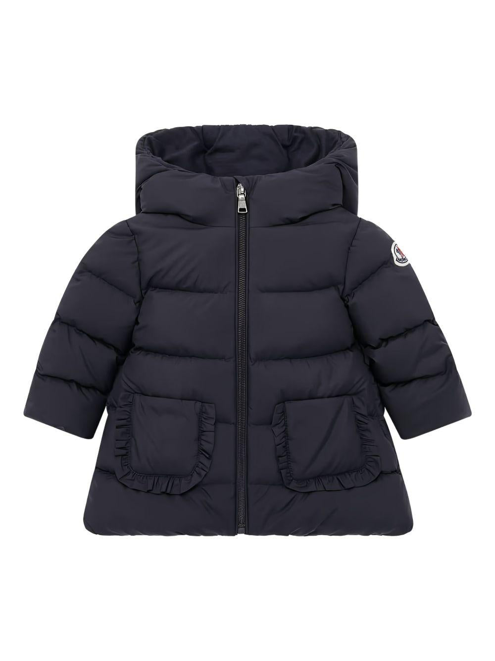 Giubbotto blu navy per neonata 9511C00001597YW 778 Moncler Kids 