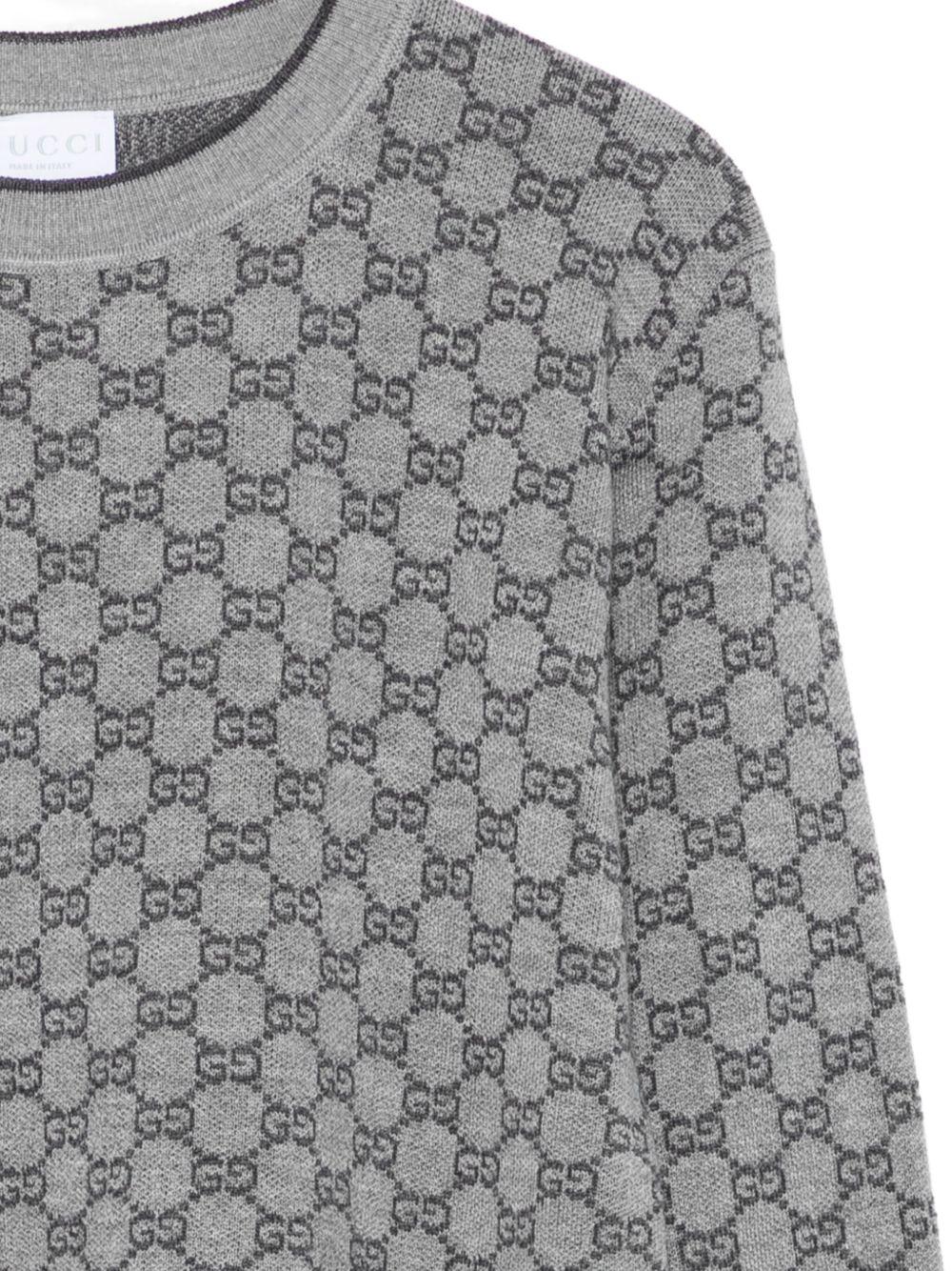 Maglione grigio per bambino 834349XKEZO 1018 Gucci Kids 