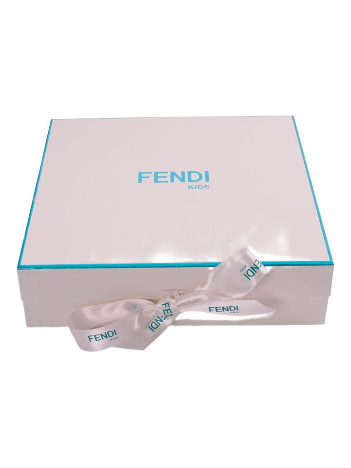 Tutina azzurra/bianca per neonato BUK1608RA F19J4 Fendi Kids 