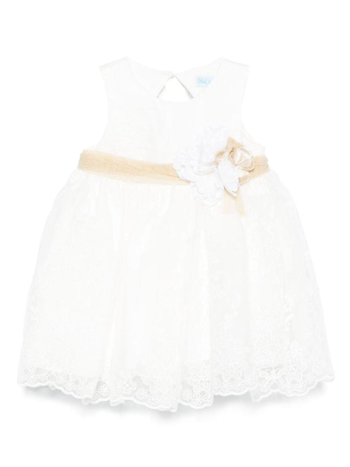 Abito bianco per neonata