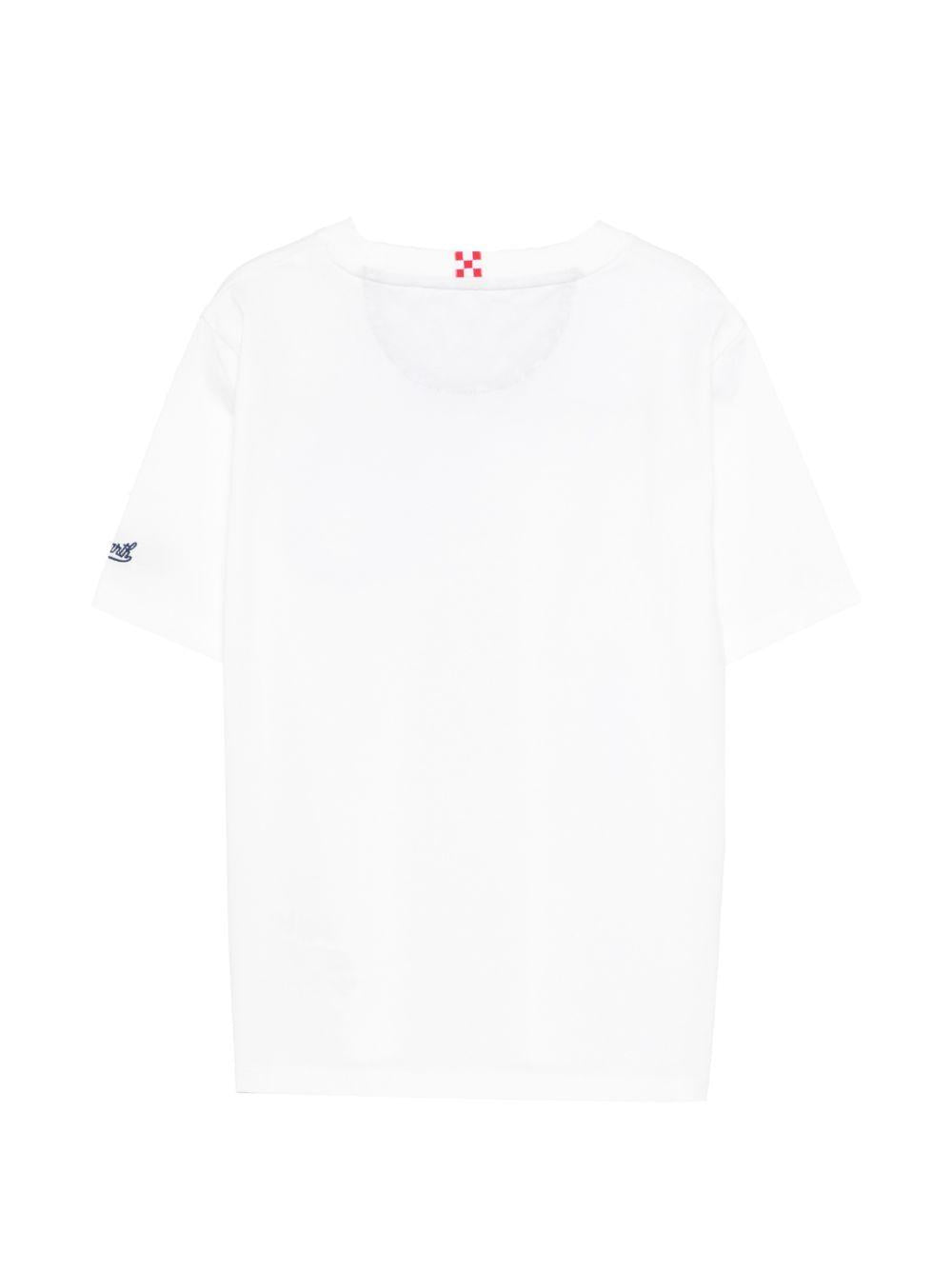 T-shirt bianco per bambino KEA0001 00706L MC2 Saint Barth Kids 