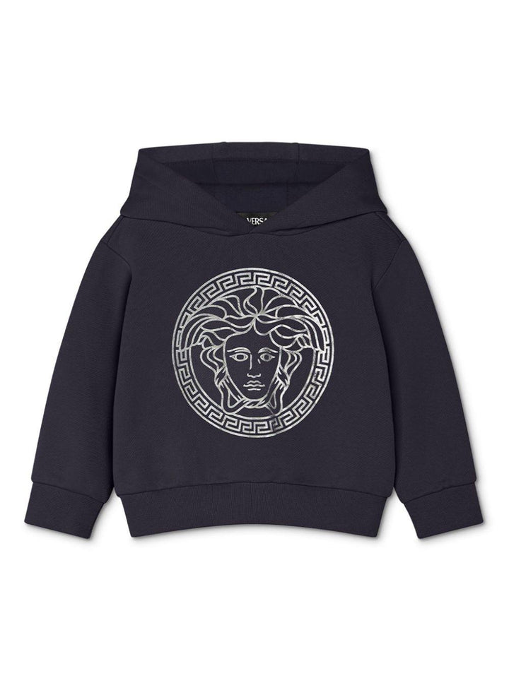 Blue cotton baby sweatshirt