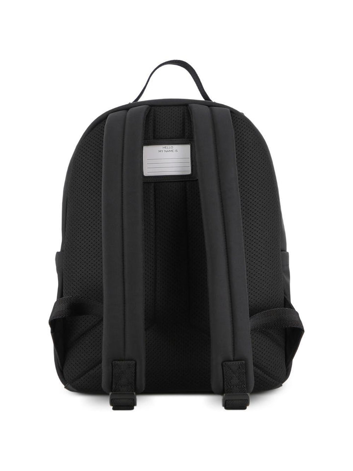 Zaino nero per bambino J53176 09B Boss Kids 