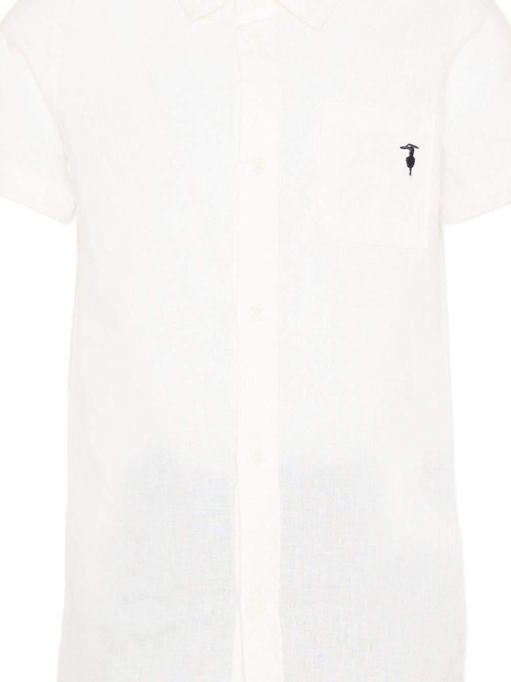 Completo bianco/blu per bambino TIP26158CLK WHI Trussardi Kids 