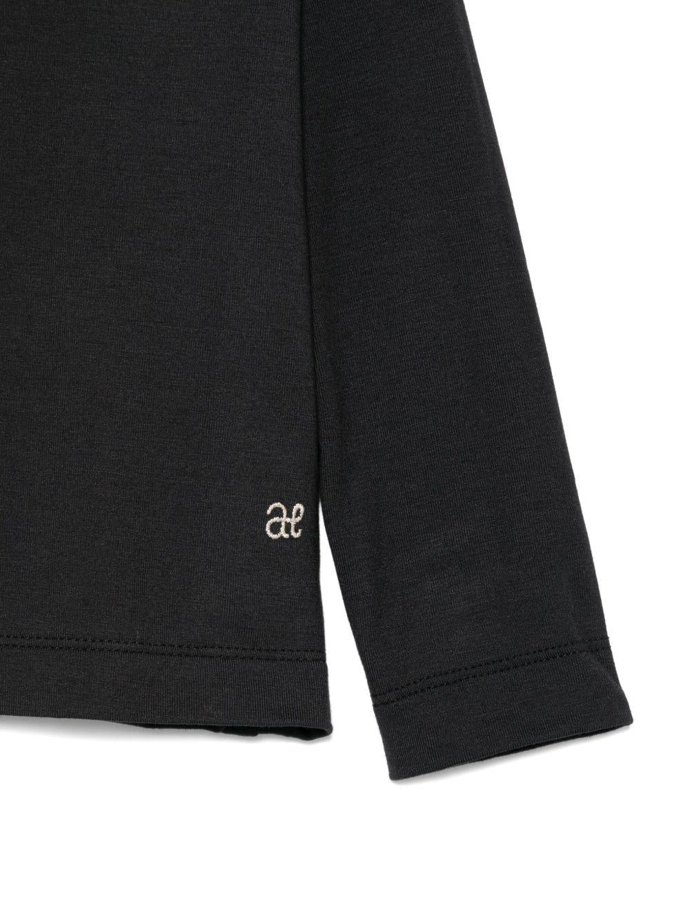 Top nero per bambina 5607 061 Abel & Lula 