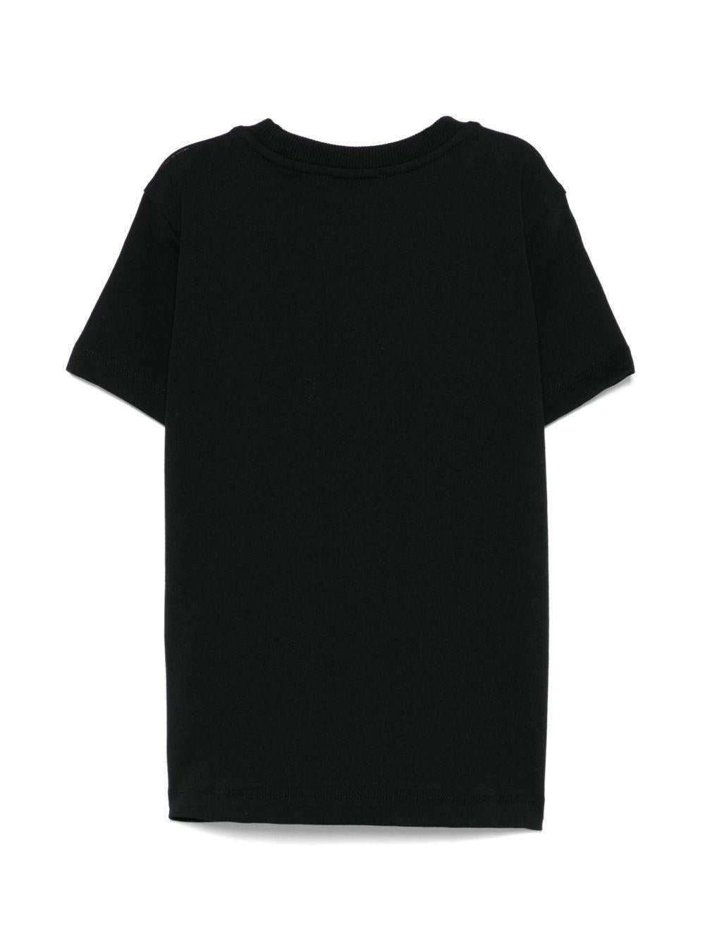 T-shirt nera per bambino