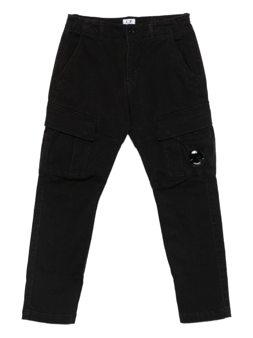 Pantalone nero per bambino COP004LRC06 60100 C.P Company Kids 