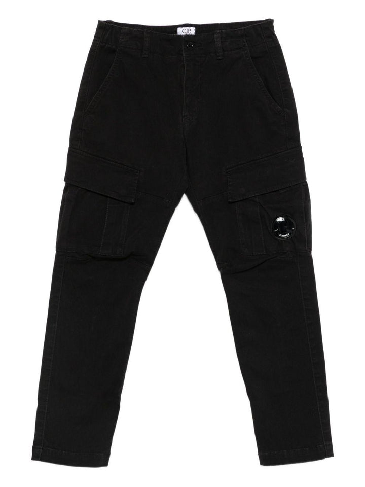 Pantalone nero per bambino COP004LRC06 60100 C.P Company Kids 