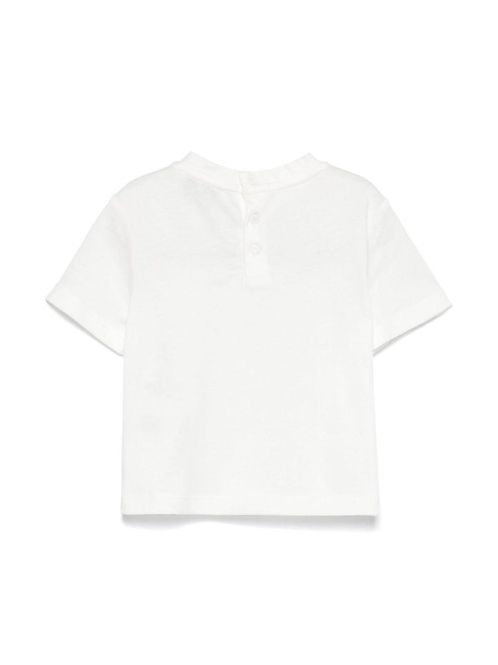 T-shirt bianco per neonato EB000419AF15013 M0135 Emporio Armani Kids 