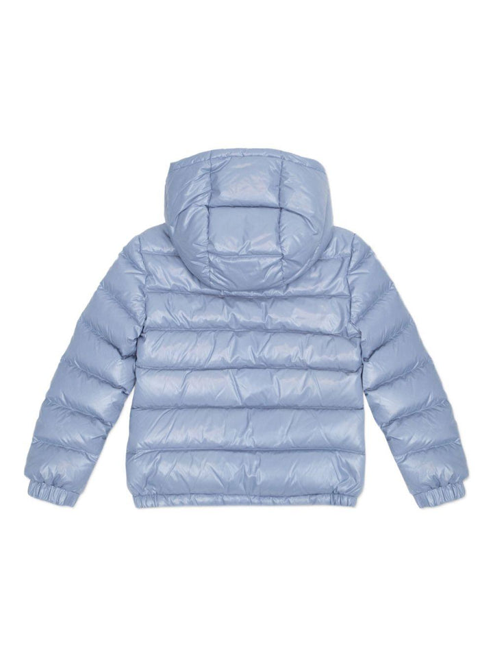 Giubbotto azzurro per bambino 9541A00022597Z8 715 Moncler Kids 