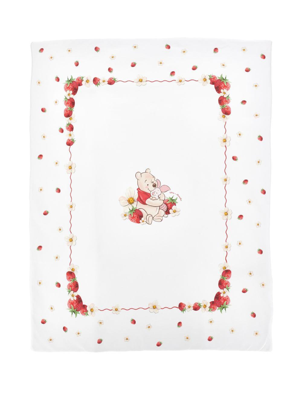 Coperta bianca per neonata 35G0127084 0099 Monnalisa Kids 