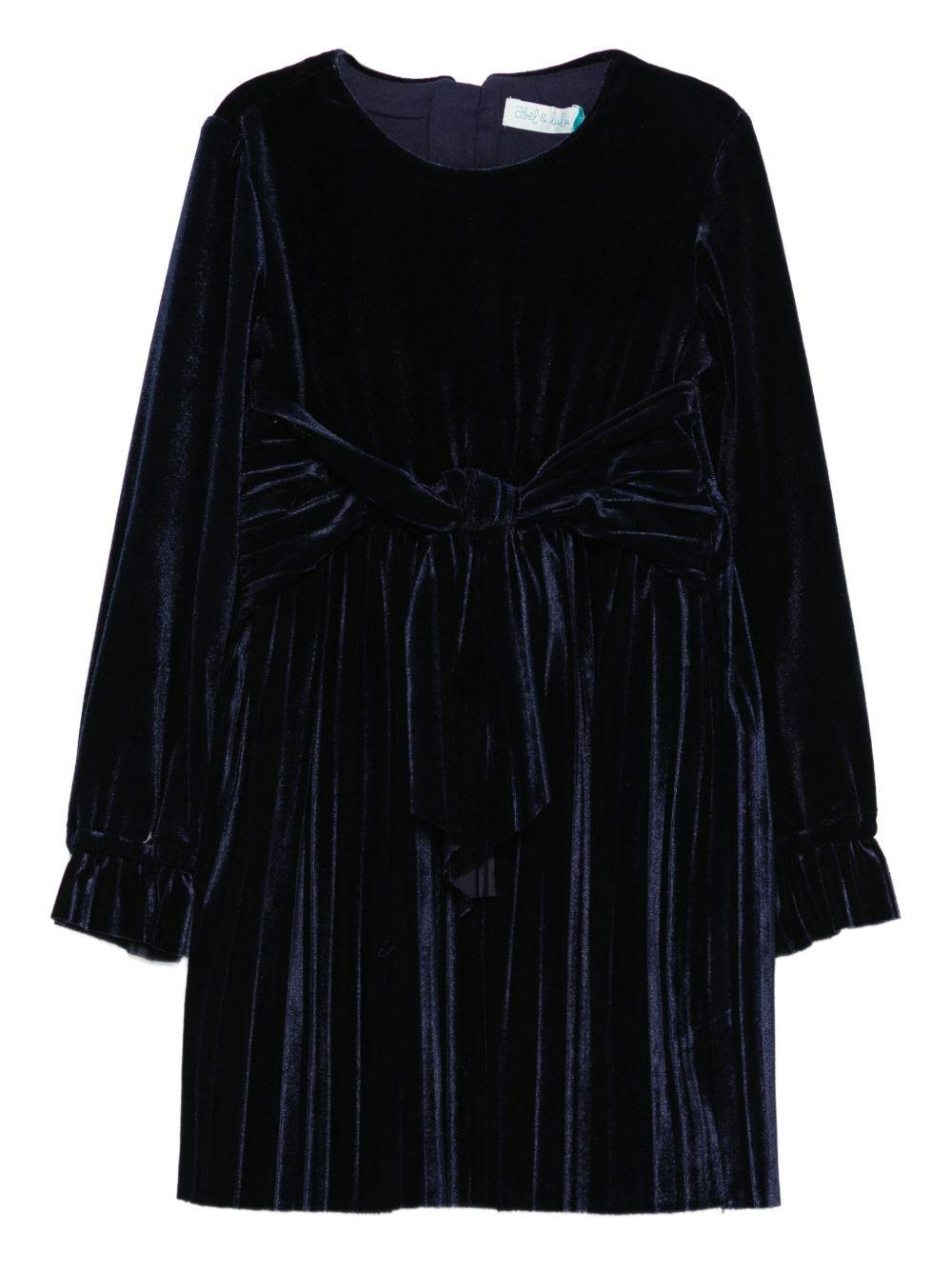 Abito blu scuro per bambina 5533 004 Abel & Lula 