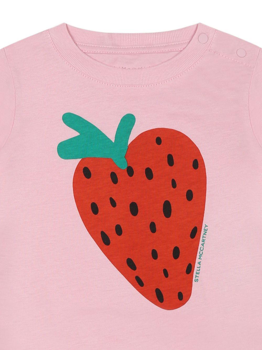 T-shirt rosa per neonata