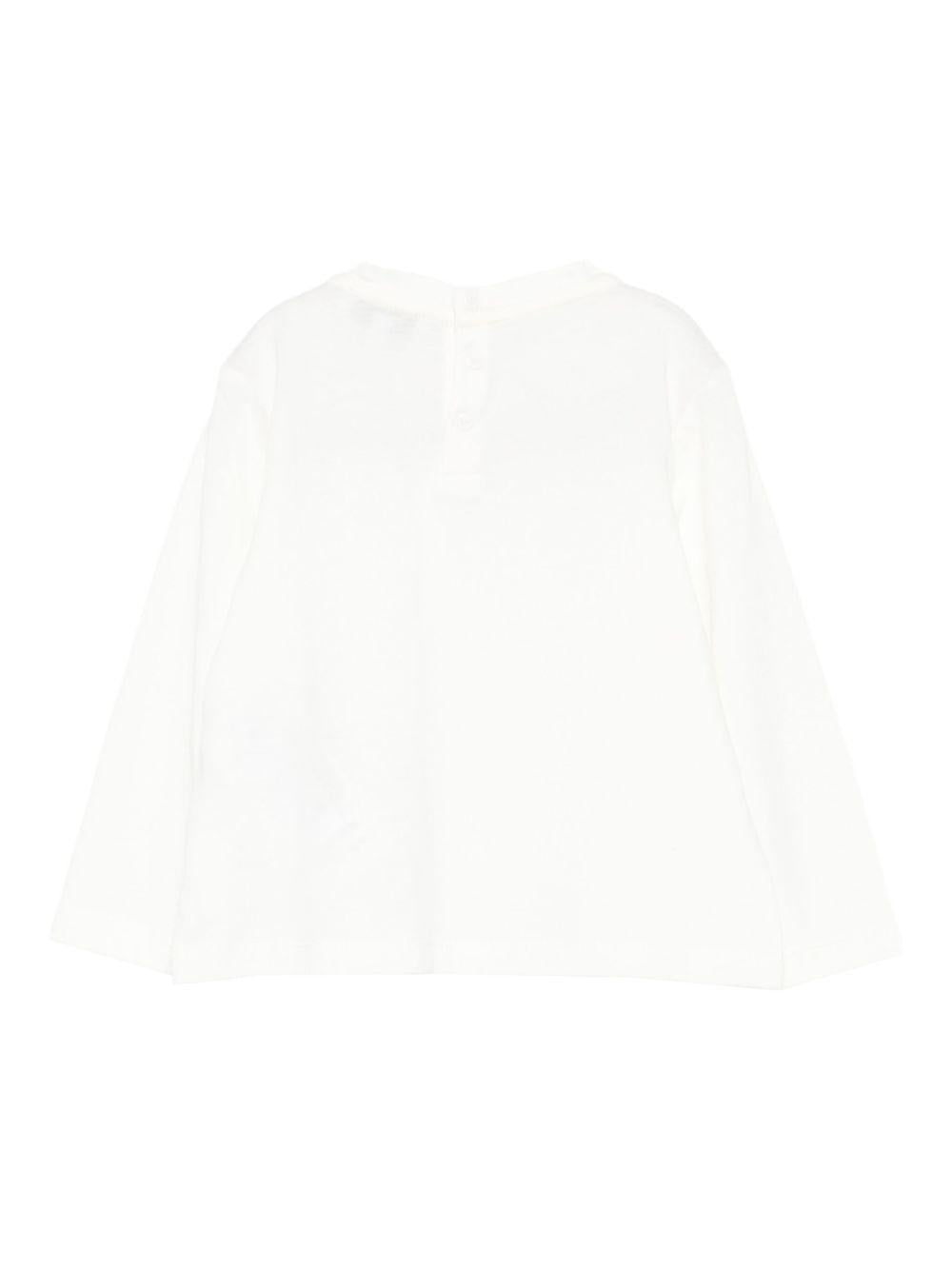 T-shirt bianca per neonato EB000418AF15013 M0134 Emporio Armani Kids 