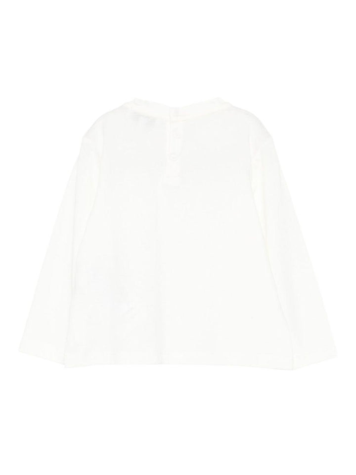 T-shirt bianca per neonato EB000418AF15013 M0134 Emporio Armani Kids 