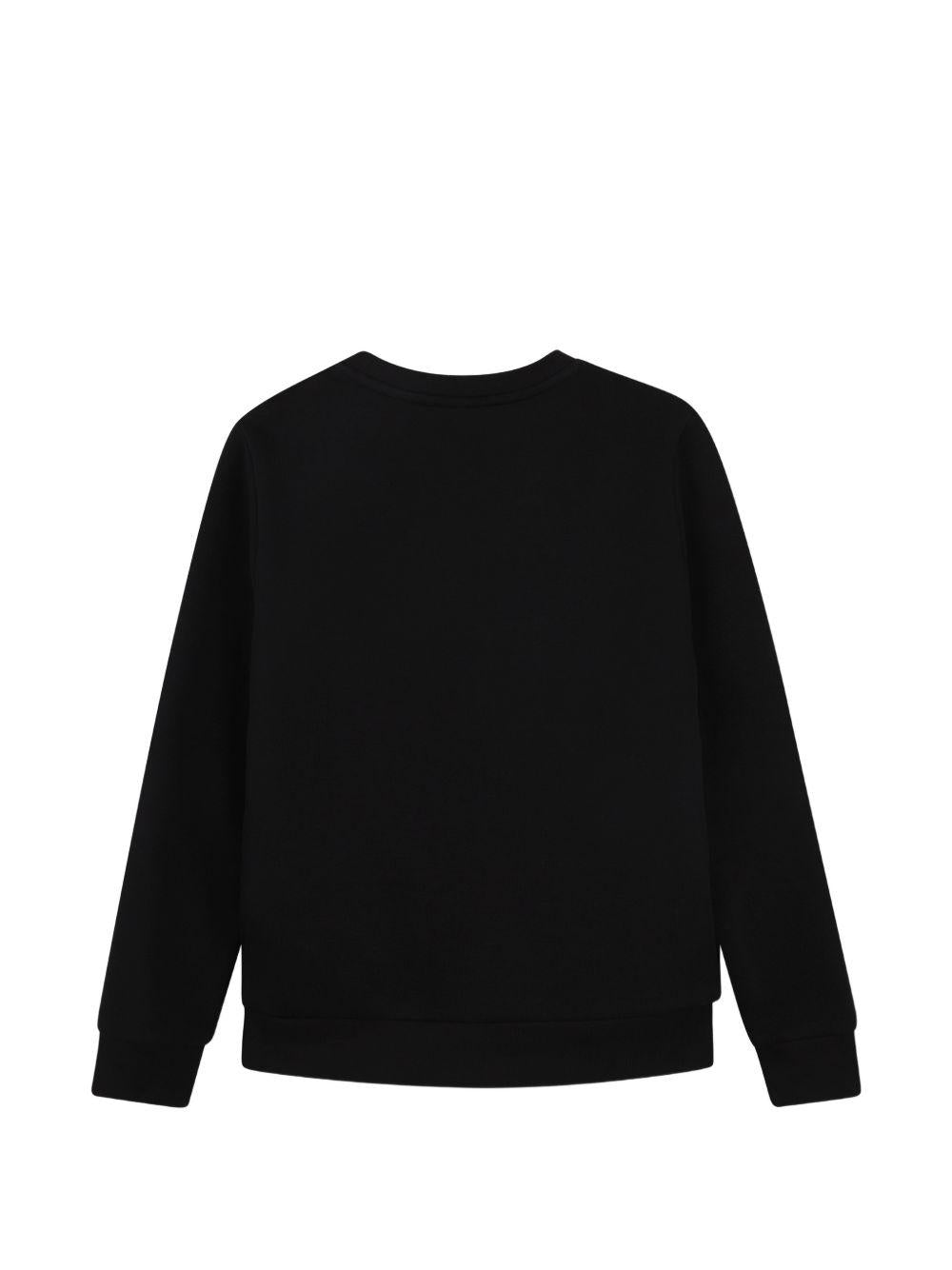 Felpa nera per bambino J52966 09B Boss Kids 