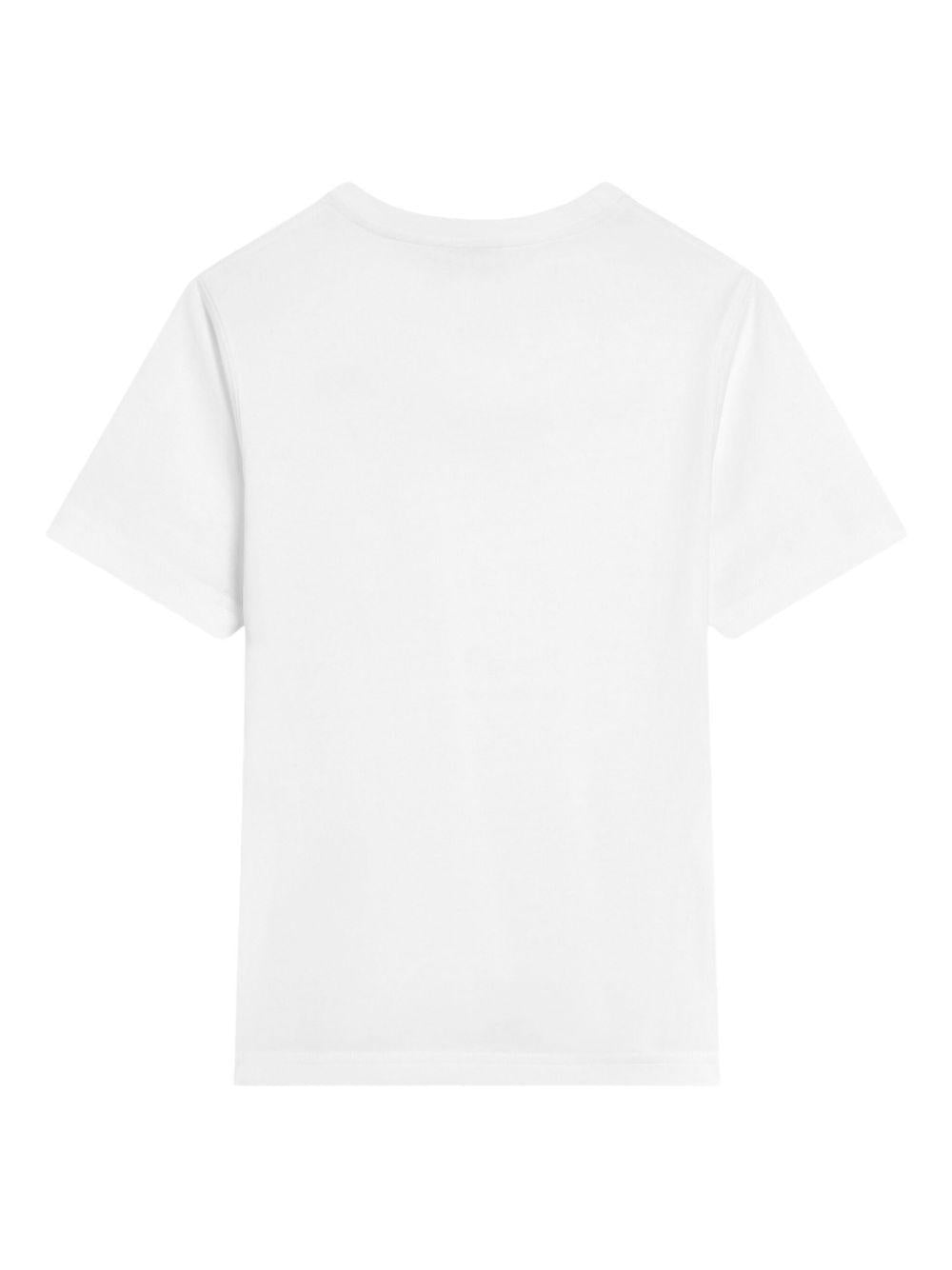 T-shirt bianco per bambino L4JTHUG7PBN W0800 Dolce & Gabbana Kids 
