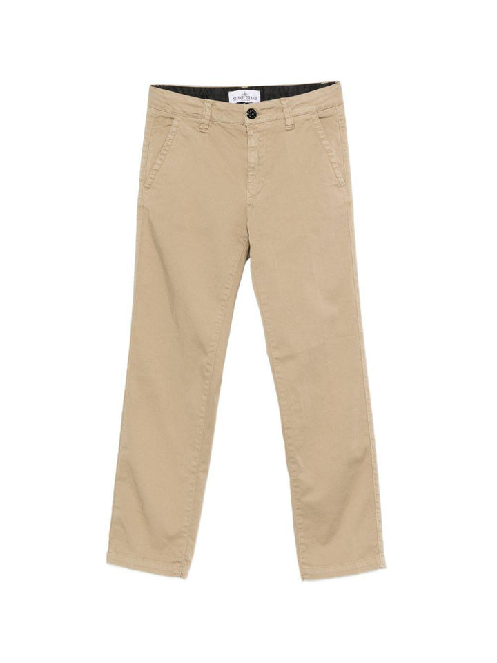 Pantalone beige per bambino 63100005S0012 V009A Stone Island Kids 