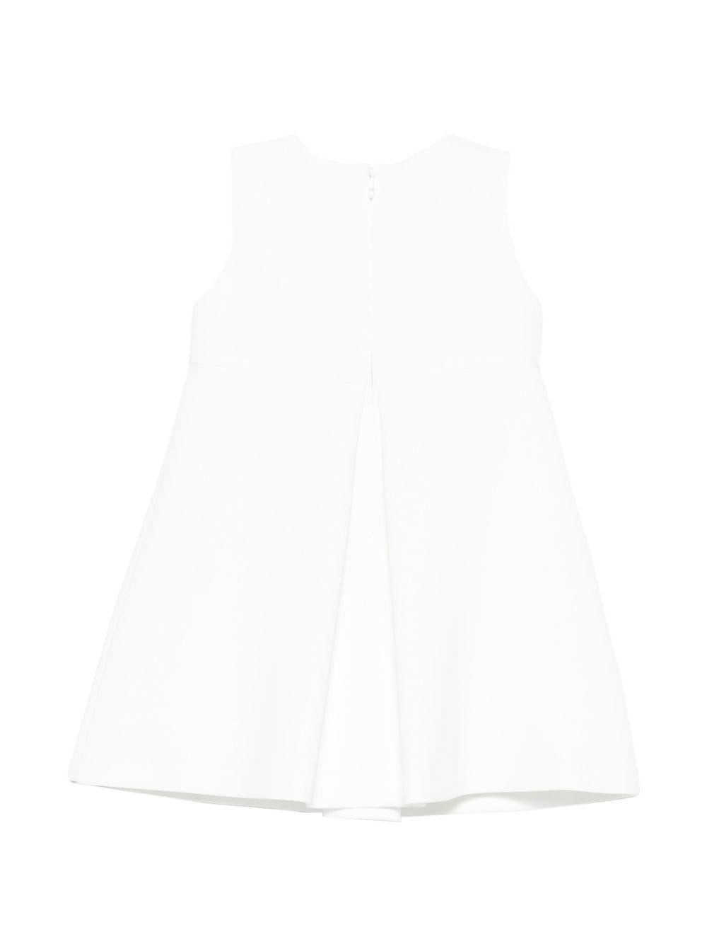Abito bianco per bambina EGAB2230GA022 0100 Elisabetta Franchi Kids 