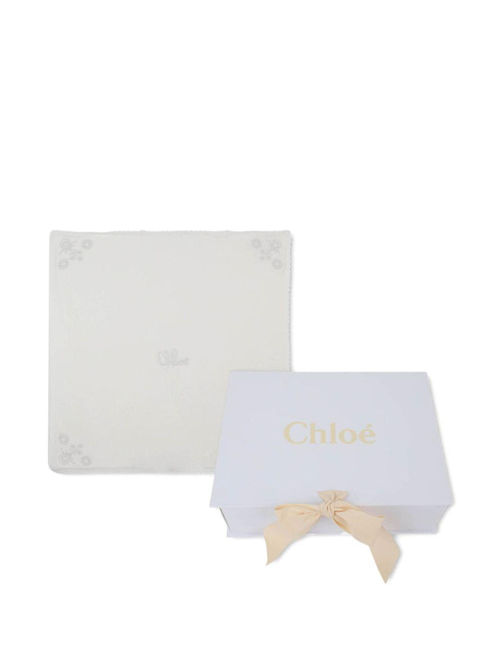 Coperta bianco sporco per neonata C20771 117 Chloe 