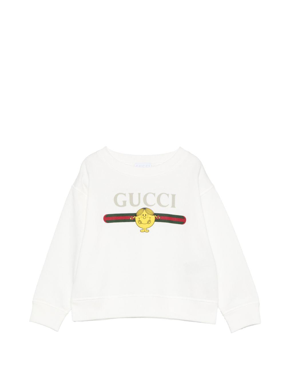Felpa bianca per bambino 857208XJHRH 9214 Gucci Kids 