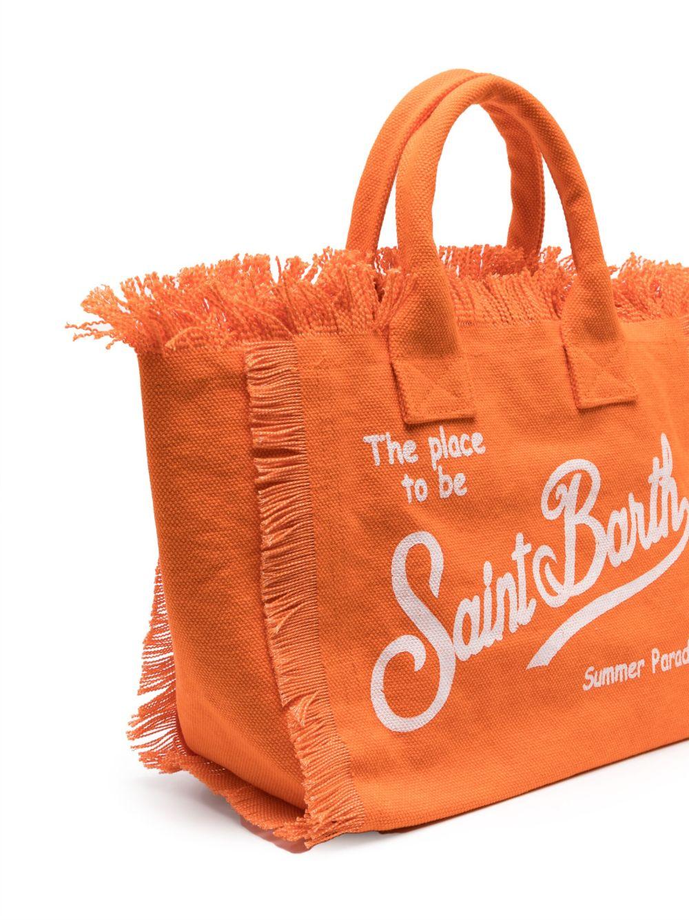 Borsa arancione per bambina COL0001 00001D MC2 Saint Barth Kids 