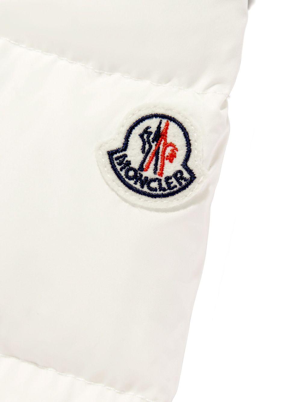 Giubbotto bianco per neonata 9511A00031597YW 034 Moncler Kids 