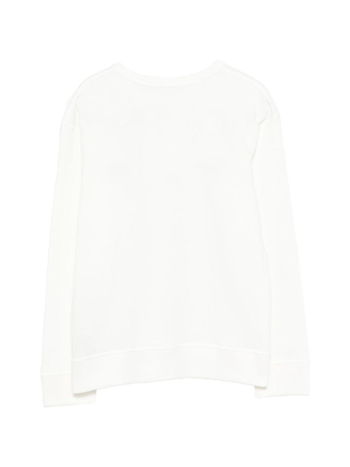 Felpa bianca per bambino 855825XJHPV 9214 Gucci Kids 