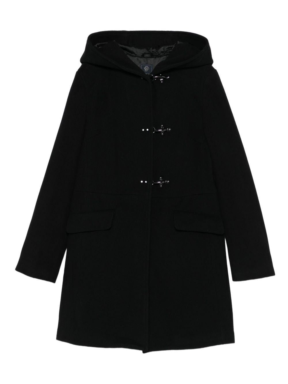 Cappotto nero per bambina FX2A00E0226 930 Fay Kids 