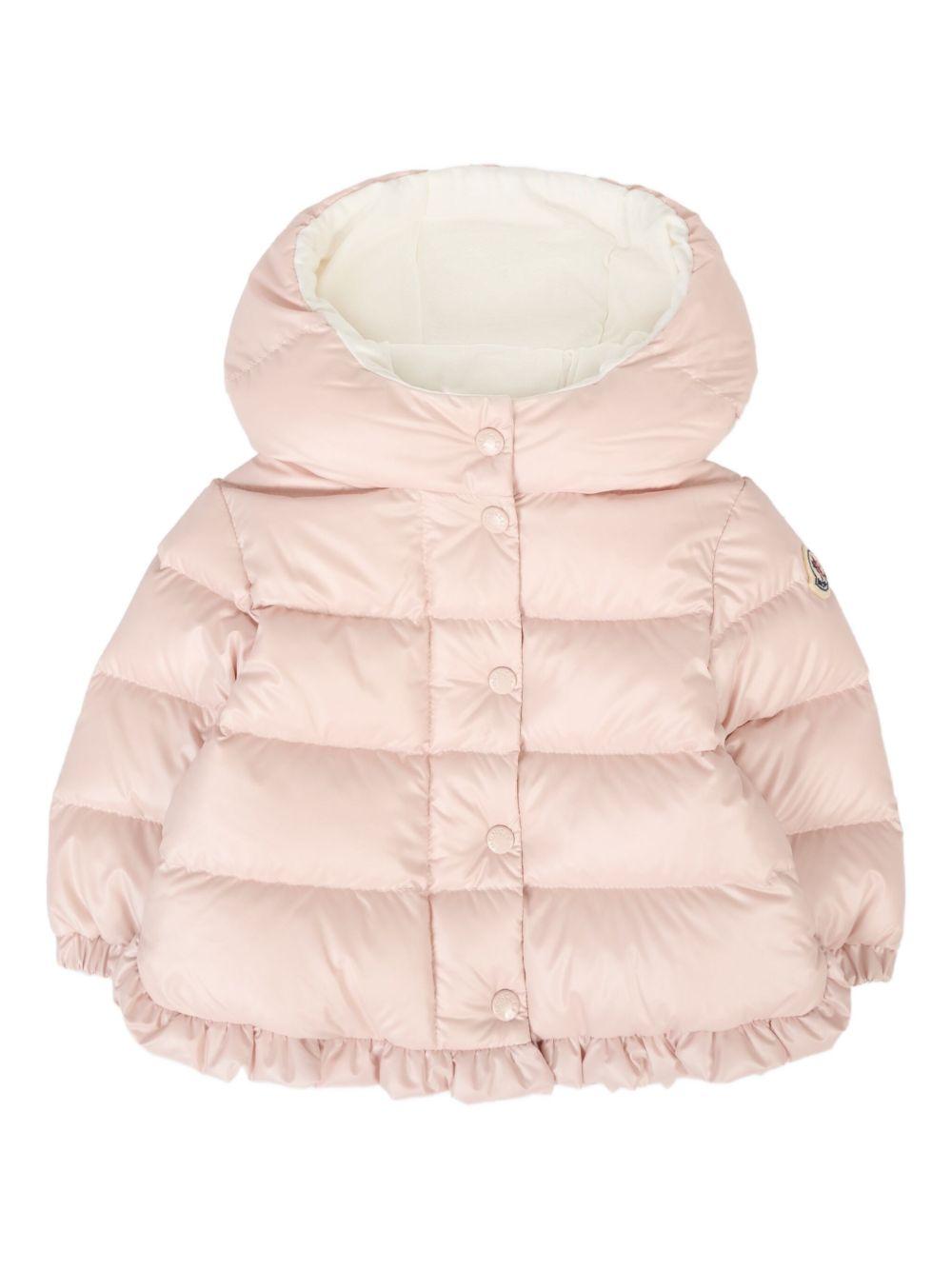 Giubbotto rosa per neonata 9511A00036597YX 50X Moncler Kids 