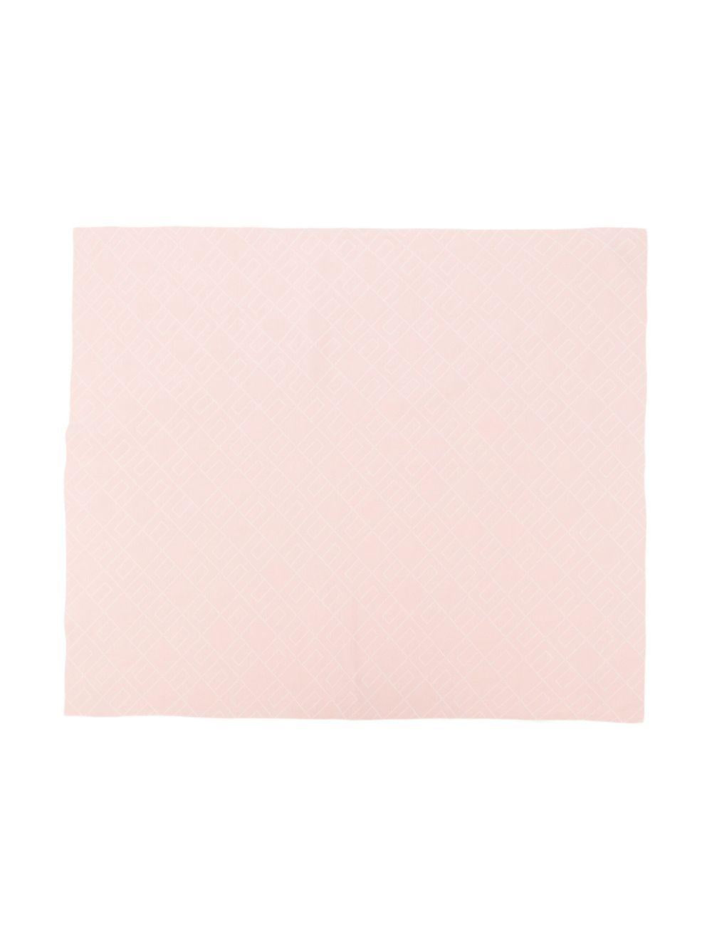 Coperta rosa per neonata ENCO080CFL229 D770 Elisabetta Franchi Kids 