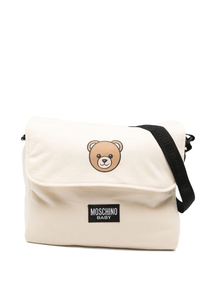 Borsa mamma beige MUX05VLCA19 20404 Moschino Kids 