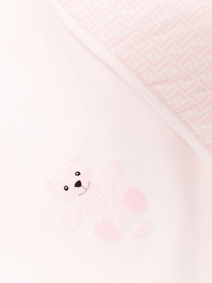 Coperta rosa chiara per neonata