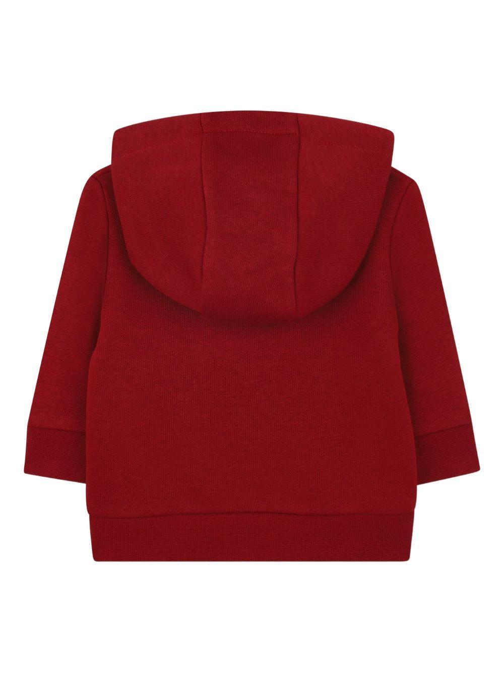 Felpa rosso scuro per neonato J52461 96D Boss Kids 