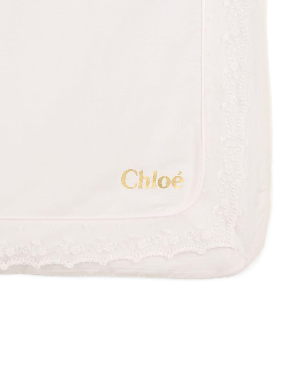 Tutina/coperta bianca per neonata C20925 117 Chloe 